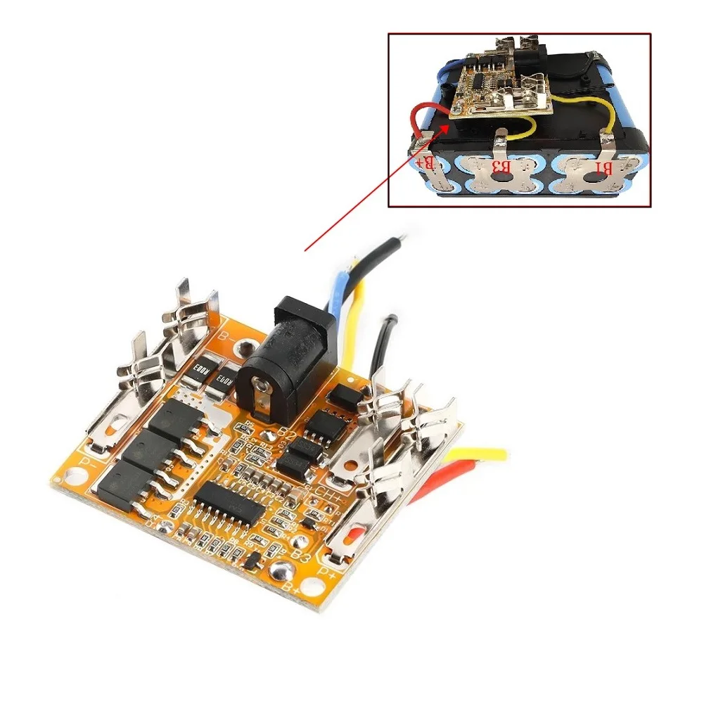 5S 18.5V Lithium Battery Protection Circuit Charging Board Protection Board For 5 Series Li-ion Batteries Electric Power Tools
5S 18.5V Lithium Battery Protection Circuit Charging Board Protection Board For 5 Series Li-ion Batteries Electric Power Tools
