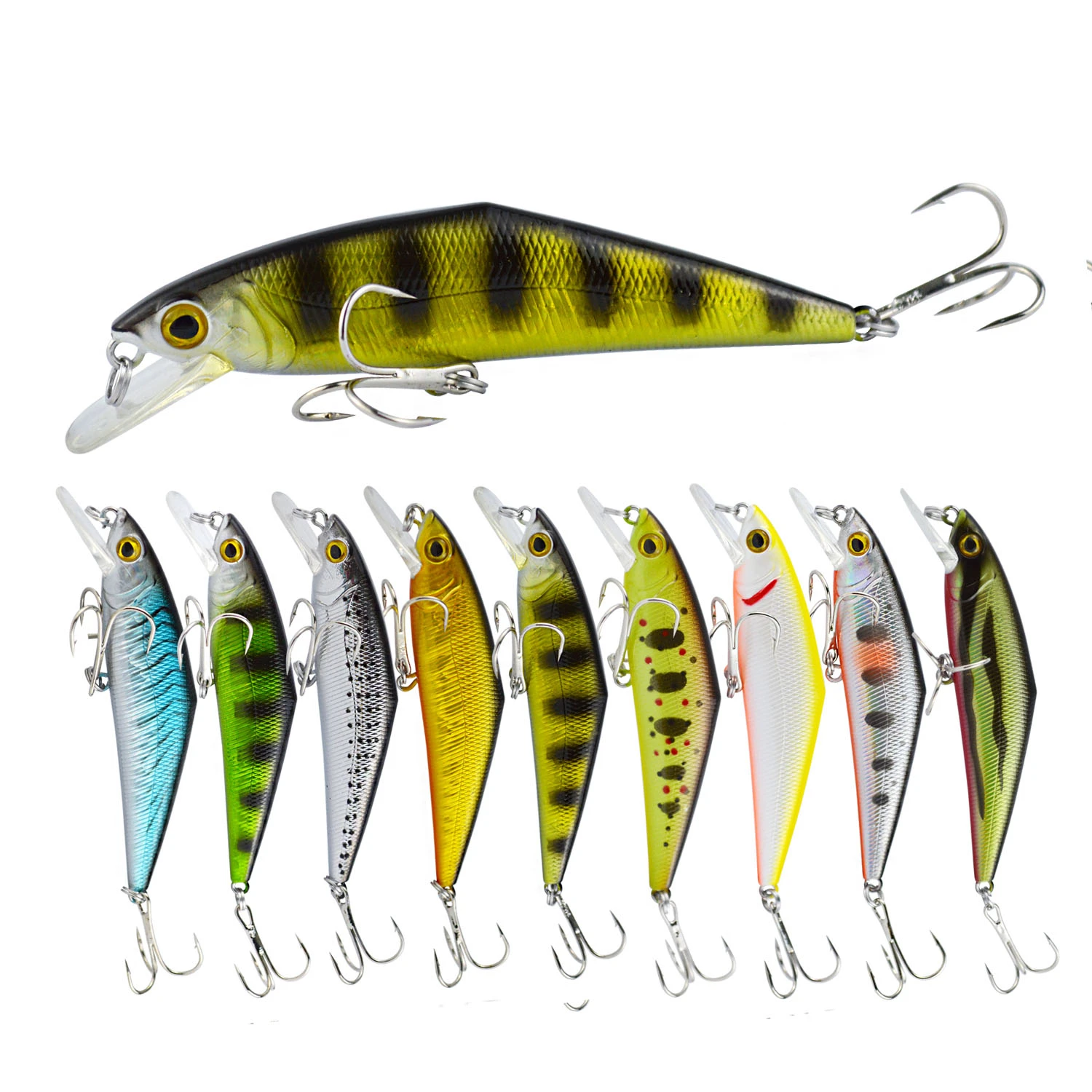 New D-contact Minnow 85mm 15g Plastic Hard Bait Swimbait ABS Fishing Bait Leurre Souple Peche Leurre Leurres Nouveaute Predator
New D-contact Minnow 85mm 15g Plastic Hard Bait Swimbait ABS Fishing Bait Leurre Souple Peche Leurre Leurres Nouveaute Predator