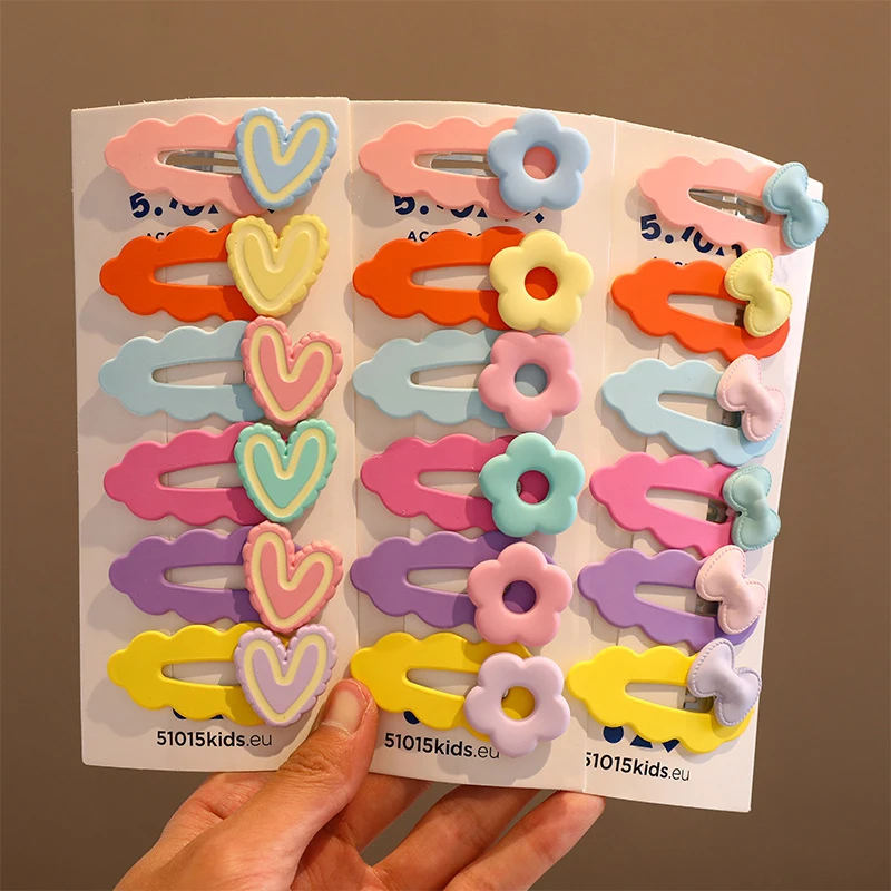 1Set Cute Flower Love Bowknot Headdress Hair Clip Children's Side Clip Broken Hair Bangs Hairpin For Baby Girl Hair Accessories
1Set Cute Flower Love Bowknot Headdress Hair Clip Children's Side Clip Broken Hair Bangs Hairpin For Baby Girl Hair Accessories