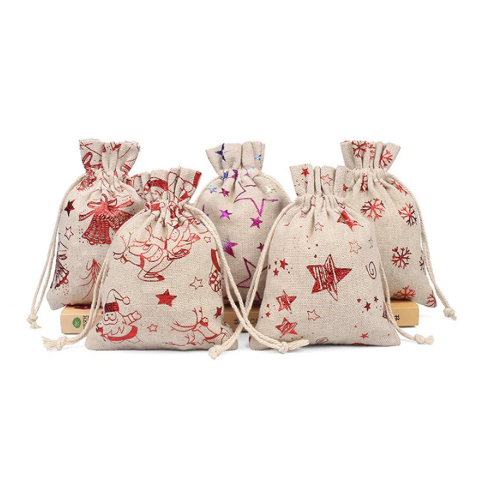 24Pcs Christmas Sack Bag Natural Linen with Drawstring Gift Bags for Kids Gift Wrapping Santa Claus Snowman Xmas Gift Bags
24Pcs Christmas Sack Bag Natural Linen with Drawstring Gift Bags for Kids Gift Wrapping Santa Claus Snowman Xmas Gift Bags