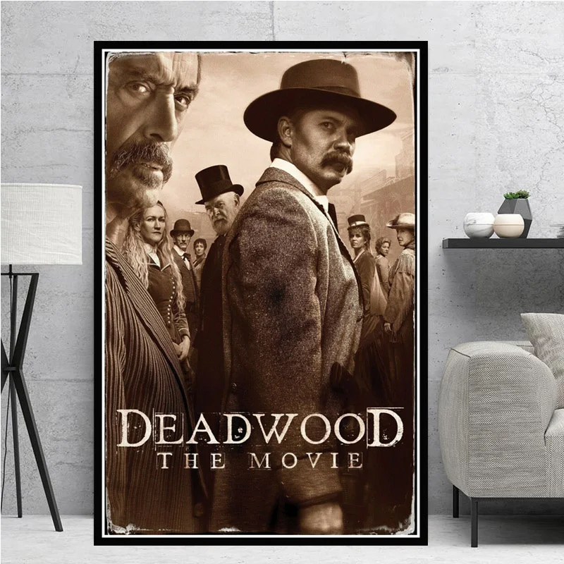 Deadwood Movie Daniel Minahan Film posters and prints wall art Canvas painting Pictures decorations for home decor Obrazy
Deadwood Movie Daniel Minahan Film posters and prints wall art Canvas painting Pictures decorations for home decor Obrazy