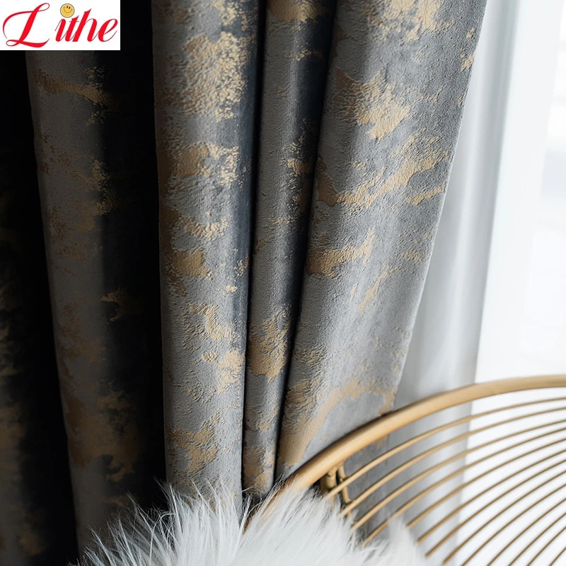 Decorative Living Room Curtain Luxury Blackout Fabric Bedroom Bronze Velvet Thickened Curtains Solid Color Black Free Shipping
Decorative Living Room Curtain Luxury Blackout Fabric Bedroom Bronze Velvet Thickened Curtains Solid Color Black Free Shipping