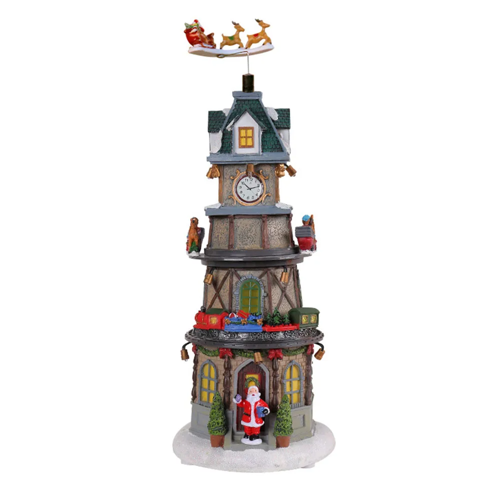 Table Decorative Musical Box with Swirling Glitter Retro Christmas Engine Soft Lights for Christmas Ambiance
Table Decorative Musical Box with Swirling Glitter Retro Christmas Engine Soft Lights for Christmas Ambiance