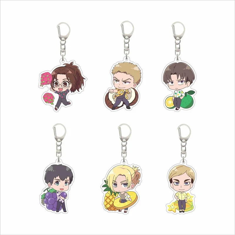 Hot Anime Attack On Titan Cosplay Keychain Acrylic Figure Levi·Ackerman Keyrings Kawaii Bags Car Pendant Key Chain Fans Gift
Hot Anime Attack On Titan Cosplay Keychain Acrylic Figure Levi·Ackerman Keyrings Kawaii Bags Car Pendant Key Chain Fans Gift