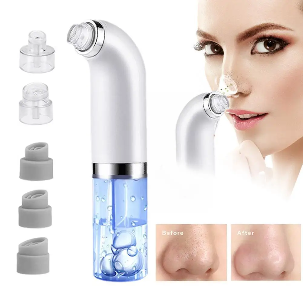 Facial Blackhead Remover Pore Vacuum Face Cleaner Electric Rechargeable Water Removal Black Pimple Tools Head Cleaning USB F6J0
Facial Blackhead Remover Pore Vacuum Face Cleaner Electric Rechargeable Water Removal Black Pimple Tools Head Cleaning USB F6J0