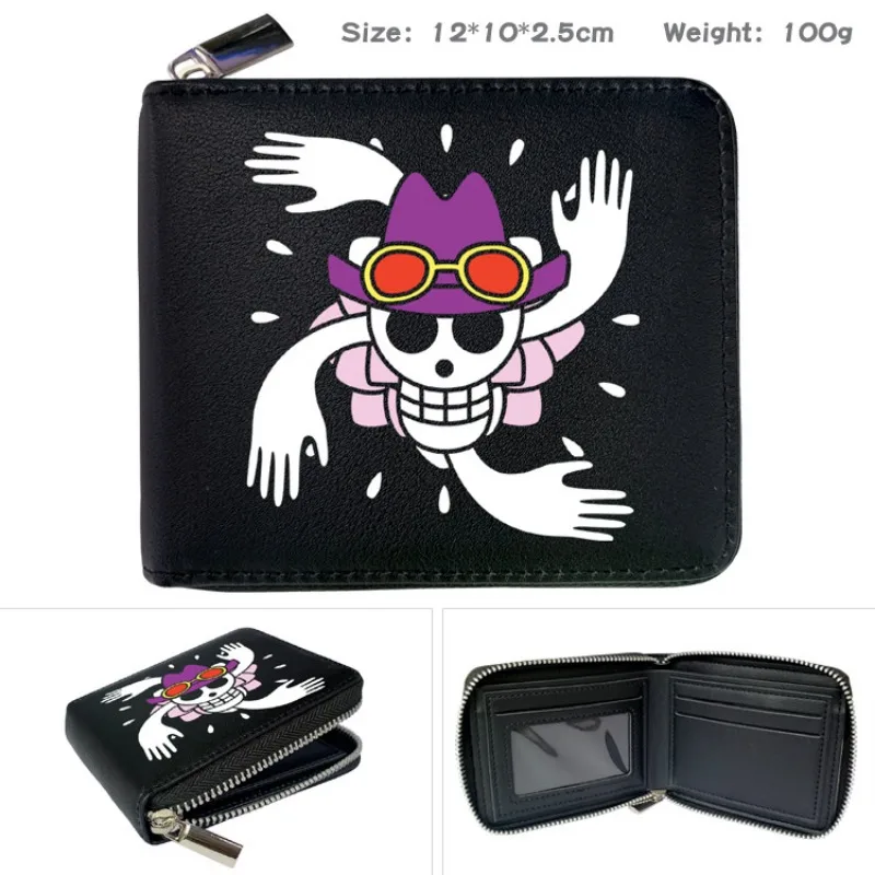 One Piece Anime Peripheral Printed Zipper PU Wallet Cartoon Coin Purse Half-fold Short Portable Card Holder for Men and Women
One Piece Anime Peripheral Printed Zipper PU Wallet Cartoon Coin Purse Half-fold Short Portable Card Holder for Men and Women