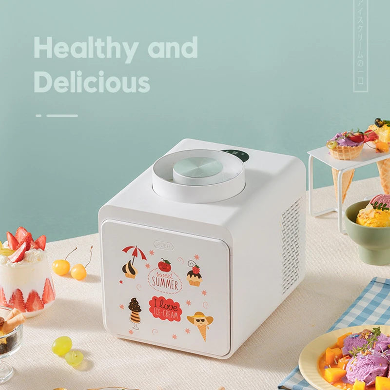 1500ml Ice Cream Maker Machine Fully Automatic Sorbet Fruit Yogurt Ice Maker Dessert Maker
1500ml Ice Cream Maker Machine Fully Automatic Sorbet Fruit Yogurt Ice Maker Dessert Maker