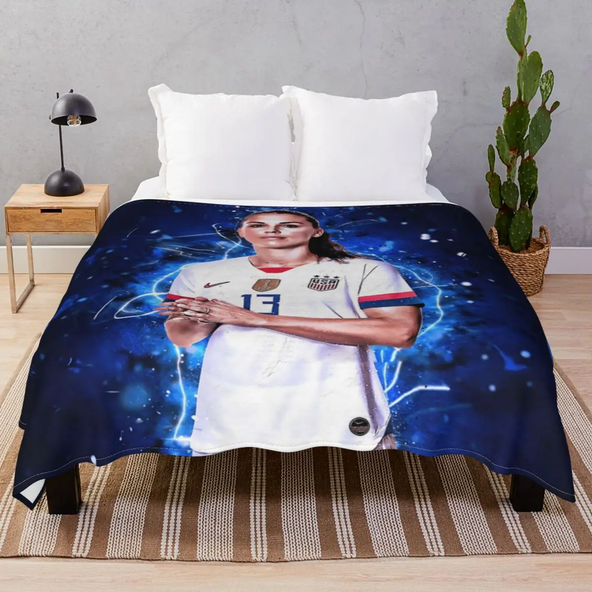 Alex Morgan USA Blankets Flannel All Season Ultra-Soft Throw Blanket for Bedding Home Couch Camp Office
Alex Morgan USA Blankets Flannel All Season Ultra-Soft Throw Blanket for Bedding Home Couch Camp Office