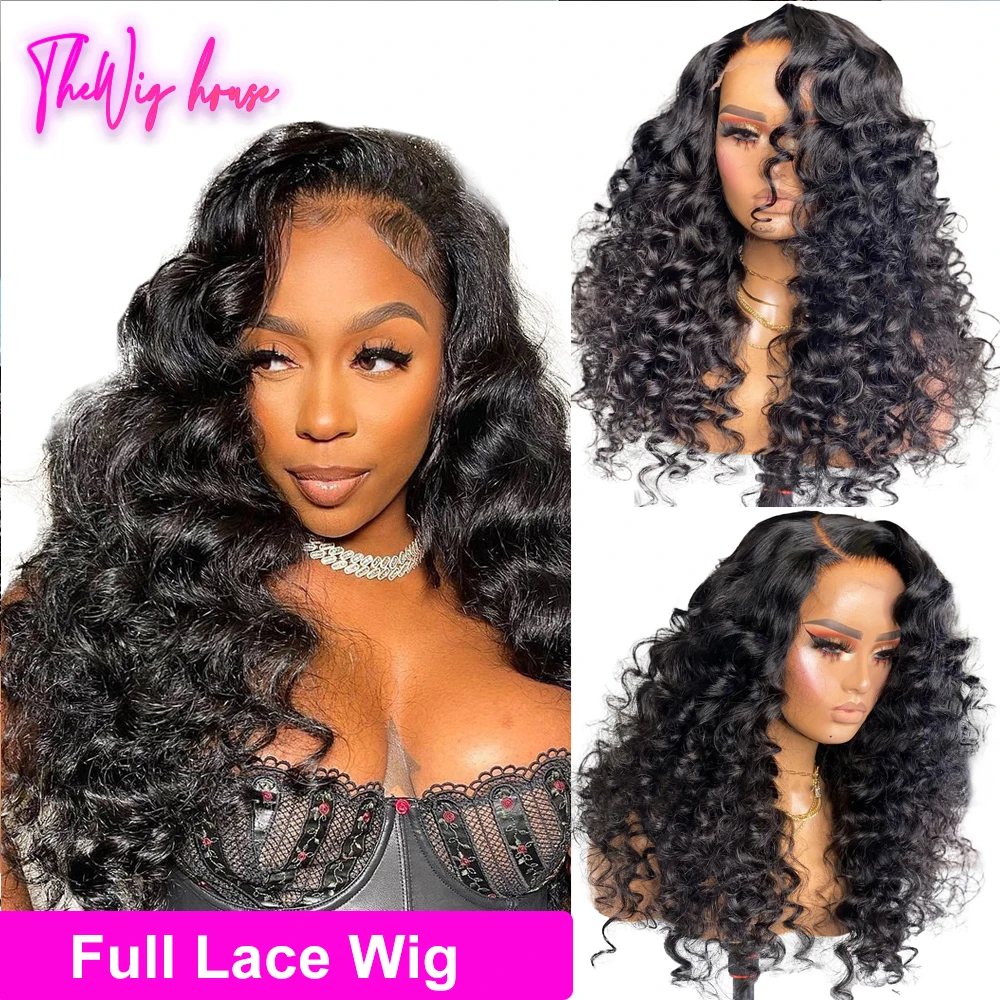 Loose Deep Wave Wigs Human Hair Full Lace Human Hair Wigs 360 Loose Wave Frontal Wigs 250% 13x4 Lace Front Wigs
Loose Deep Wave Wigs Human Hair Full Lace Human Hair Wigs 360 Loose Wave Frontal Wigs 250% 13x4 Lace Front Wigs