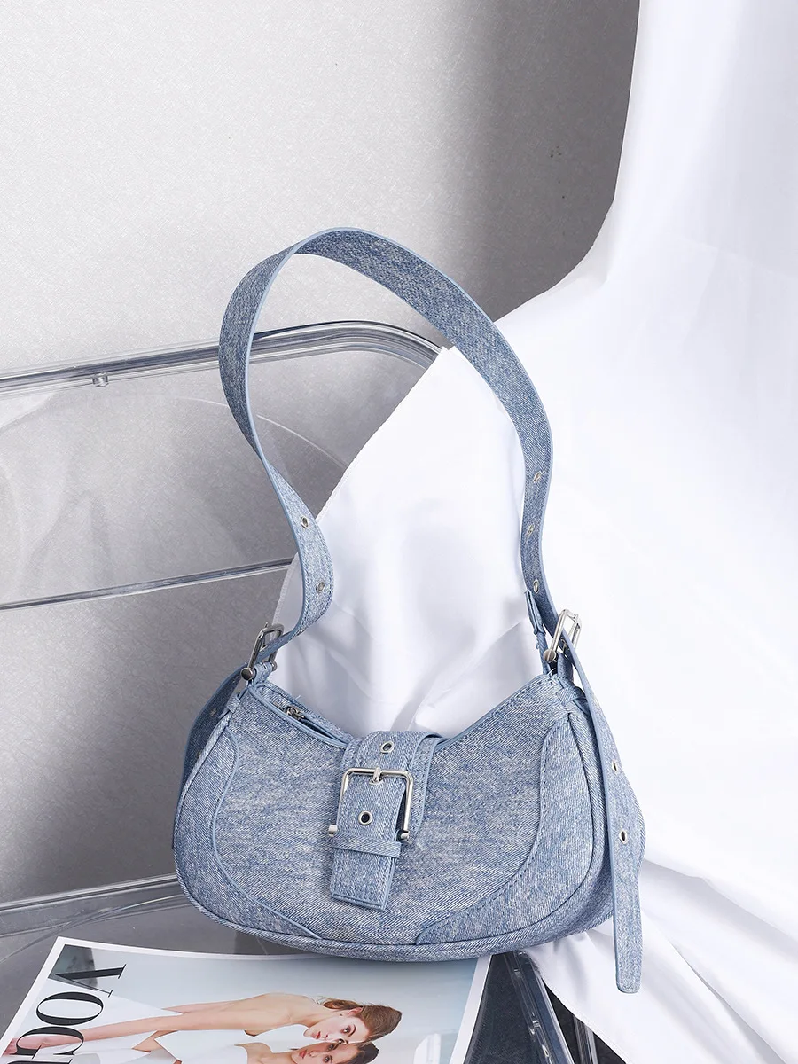 Vintage Handbags For Women Half-moon Leather Hasp Shoulder Crossbody Bag Designer Luxury Ladies Underarm Bags Hobo Bolsas
Vintage Handbags For Women Half-moon Leather Hasp Shoulder Crossbody Bag Designer Luxury Ladies Underarm Bags Hobo Bolsas