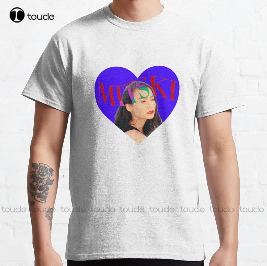 

Mitski Heart Classic T-Shirt Shirts For Women Custom Aldult Teen Unisex Digital Printing Tee Shirt Fashion Funny New