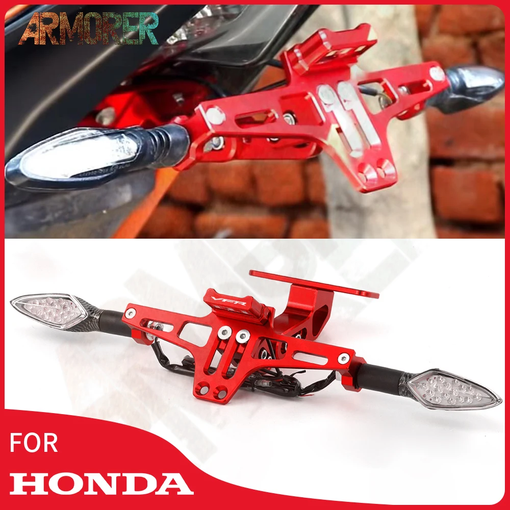 For HONDA VFR 750 800F 800 F VFR750 VFR800F VFR 800F Motorcycle Rear License Plate Frame Licence Holder Motorcycle Number Plate 
For HONDA VFR 750 800F 800 F VFR750 VFR800F VFR 800F Motorcycle Rear License Plate Frame Licence Holder Motorcycle Number Plate