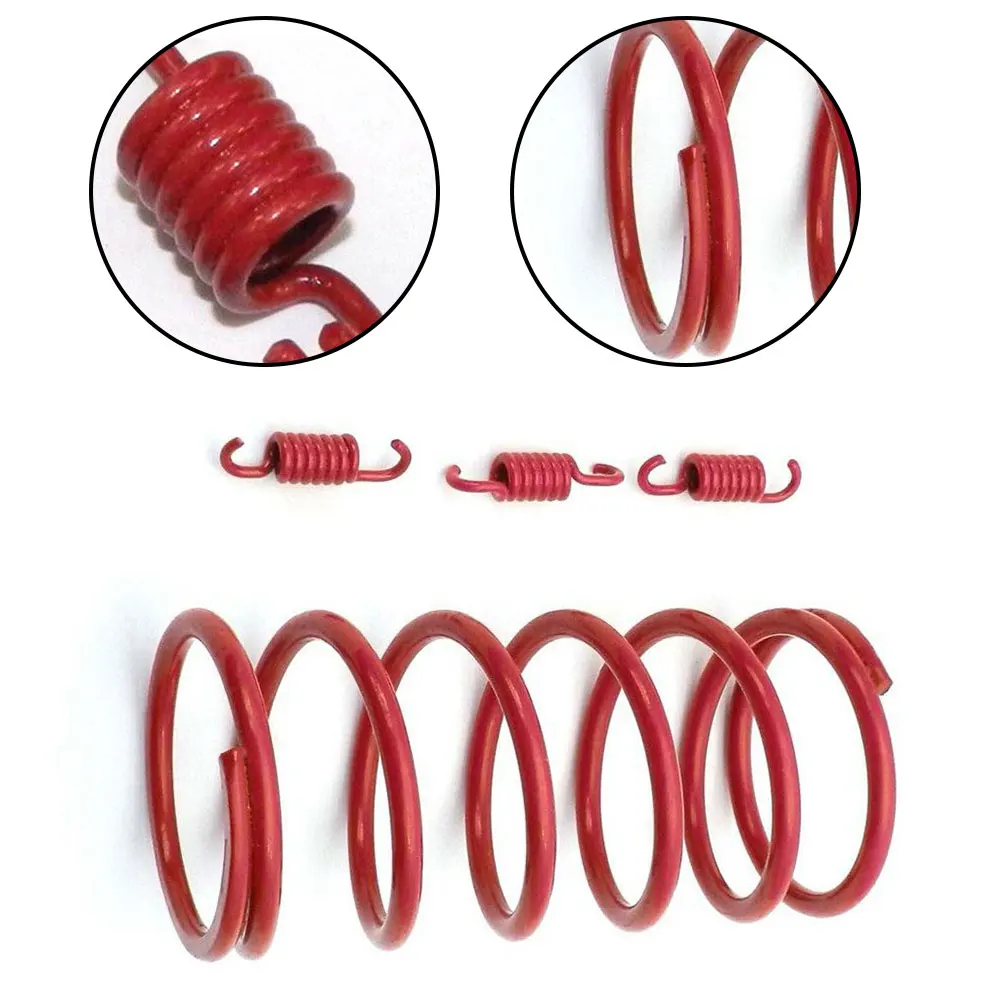 Red Clutch Spring Motorcycle 4pcs For GY6 125 150CC Scooter High Performance Scooter Parts Sping None Brand New
Red Clutch Spring Motorcycle 4pcs For GY6 125 150CC Scooter High Performance Scooter Parts Sping None Brand New