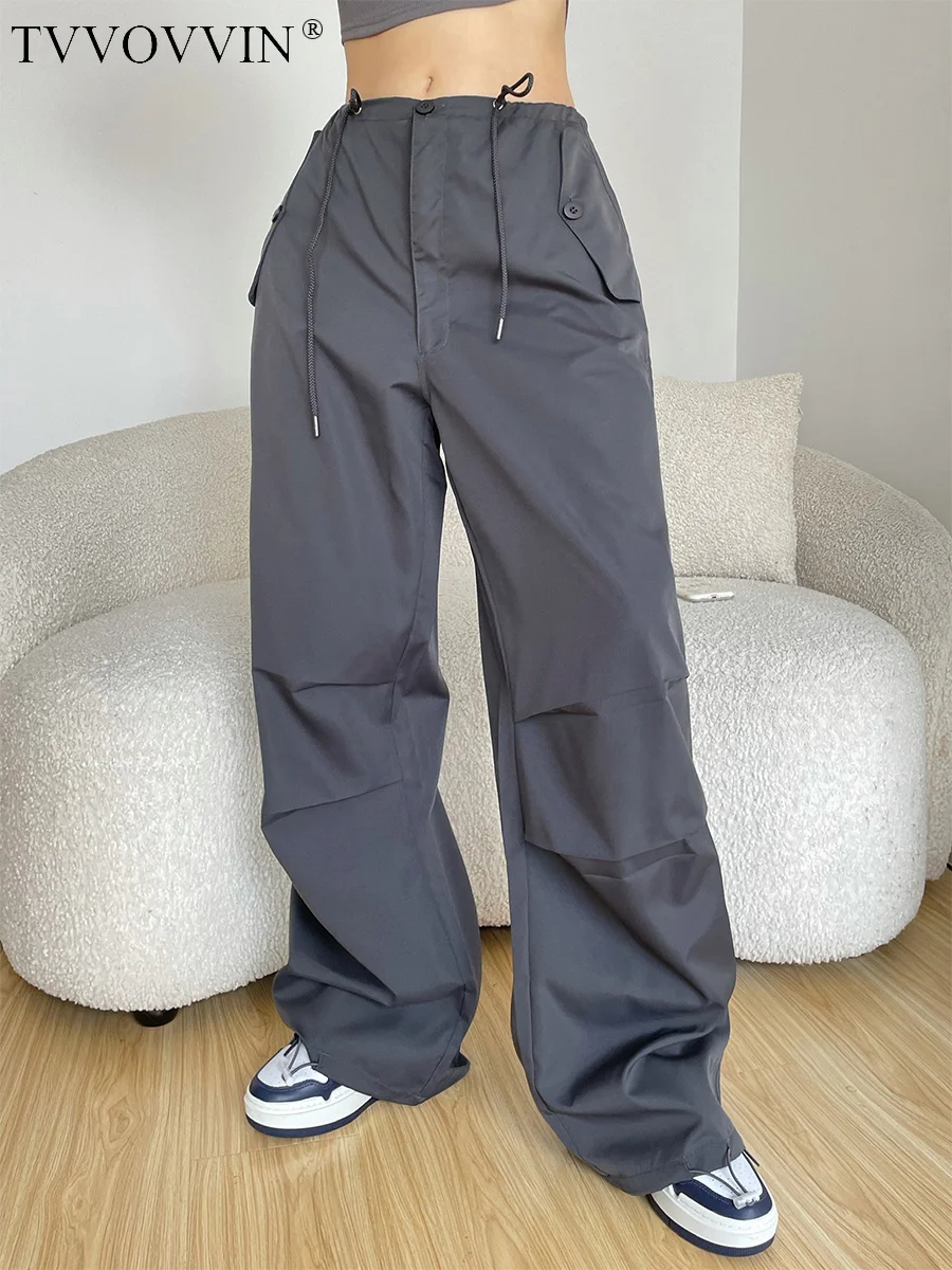WOMENGAGA Spicy Girl Street Loose Fit High Waist Drawstring Wide Leg Pants Women's Suitable Jazz Dance Casual Pants X4NL
WOMENGAGA Spicy Girl Street Loose Fit High Waist Drawstring Wide Leg Pants Women's Suitable Jazz Dance Casual Pants X4NL