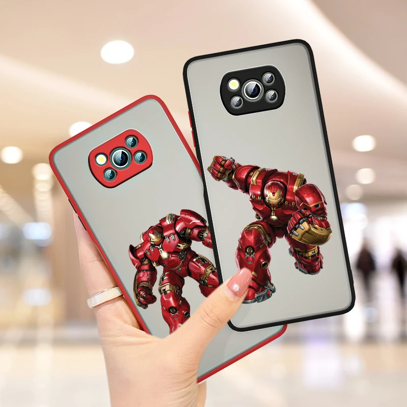 Iron Man Avengers Marvel For Xiaomi Poco X3 GT NFC M3 Mi 11 10 Ultra Pro Note10 Lite CC9E Frosted Translucent Phone Case
Iron Man Avengers Marvel For Xiaomi Poco X3 GT NFC M3 Mi 11 10 Ultra Pro Note10 Lite CC9E Frosted Translucent Phone Case