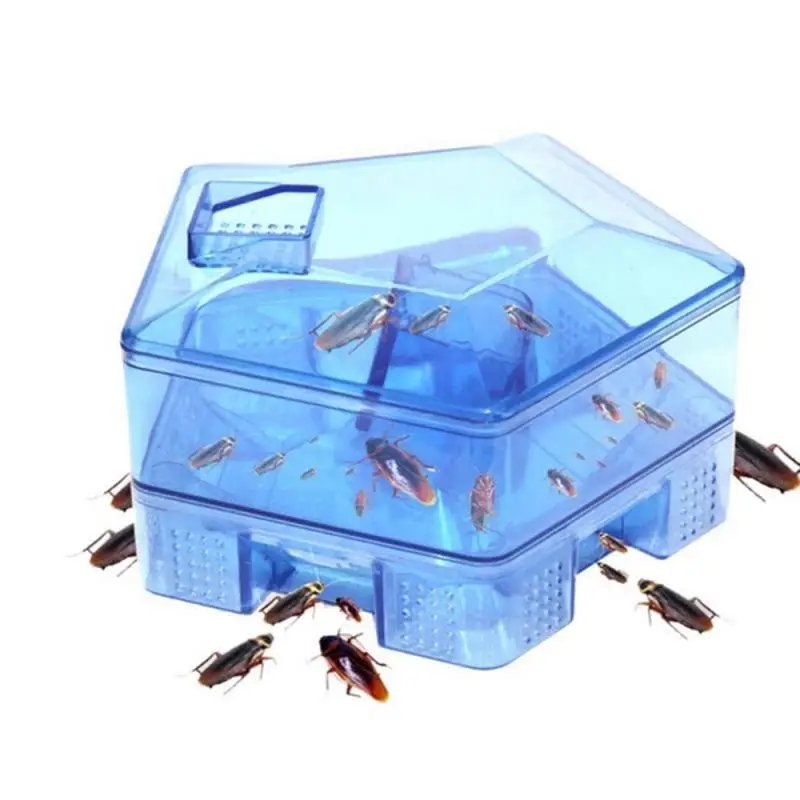 Cockroach Trap Safe Efficient Anti Cockroaches Reusable Non-Toxic Killer Bait Box Repeller Home Kitchen Cockroach Contains Bait
Cockroach Trap Safe Efficient Anti Cockroaches Reusable Non-Toxic Killer Bait Box Repeller Home Kitchen Cockroach Contains Bait
