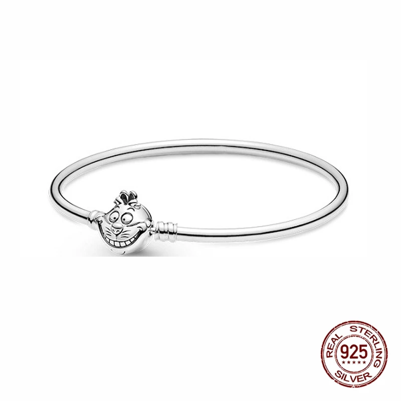 Classic Style S925 Sterling Silver Fit Original Cheshire Cat Bracelet For Bead DIY Jewelry Fashion Women Gift Jewellery
Classic Style S925 Sterling Silver Fit Original Cheshire Cat Bracelet For Bead DIY Jewelry Fashion Women Gift Jewellery