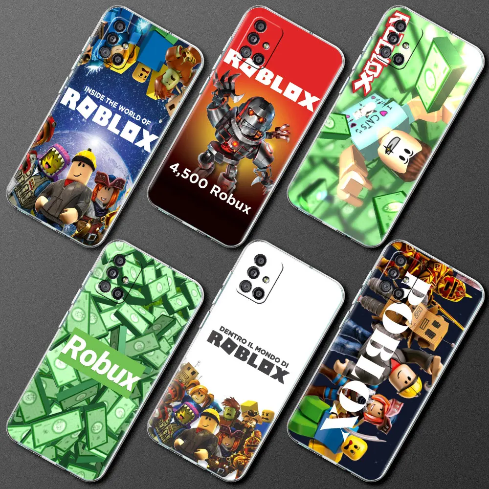 Clear Case for Samsung Galaxy A52 A12 A51 A71 A32 A73 A21s A31 SmartPhone Coque A72 A53 A22 M31 TPU Cover Robloxes Virtual Game
Clear Case for Samsung Galaxy A52 A12 A51 A71 A32 A73 A21s A31 SmartPhone Coque A72 A53 A22 M31 TPU Cover Robloxes Virtual Game