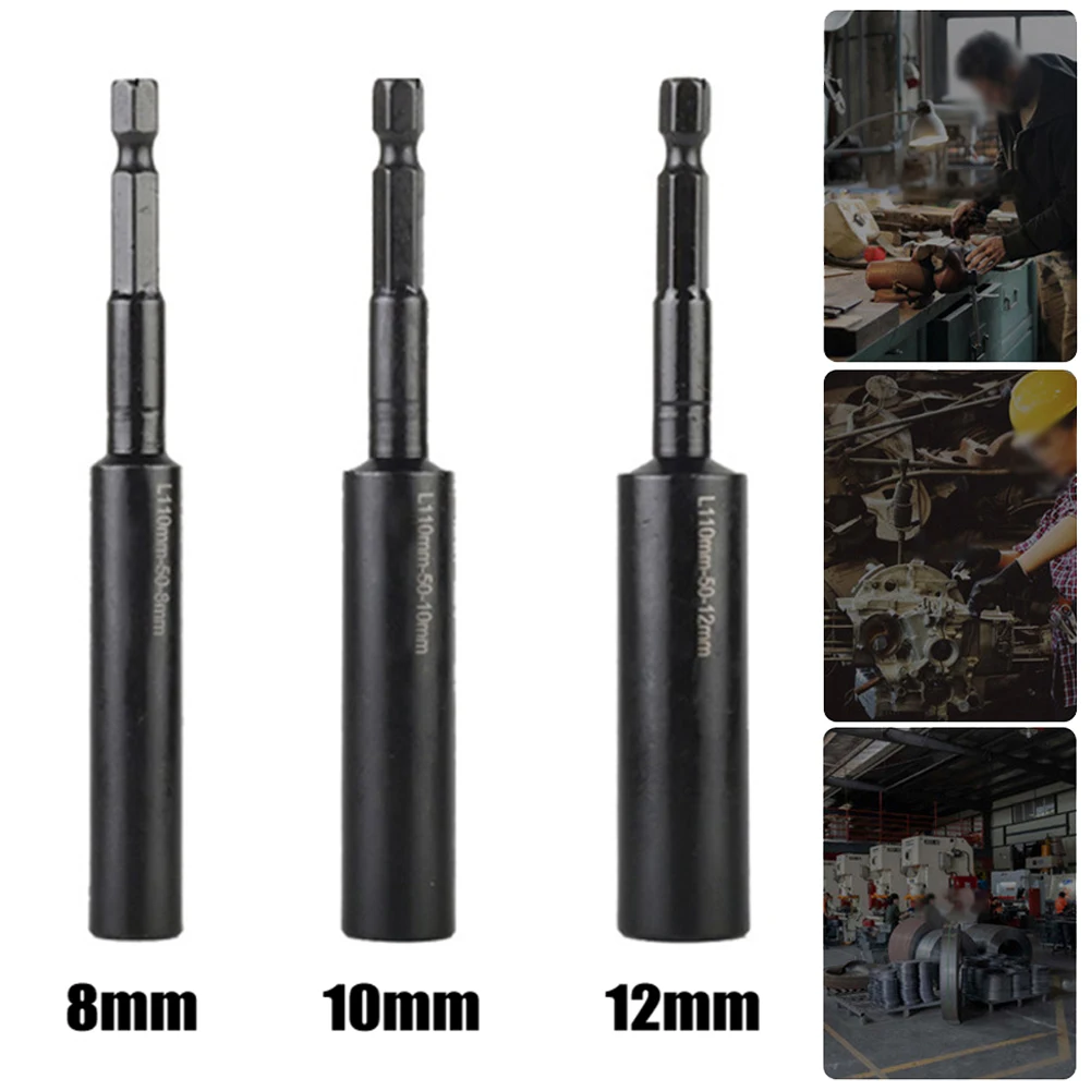 3pcs Hexagon Socket Deepen Power Nut Driver Drill Bit Impact Socket Adapter Chrome-vanadium Steel Socket Sleeve For Power Tools
3pcs Hexagon Socket Deepen Power Nut Driver Drill Bit Impact Socket Adapter Chrome-vanadium Steel Socket Sleeve For Power Tools