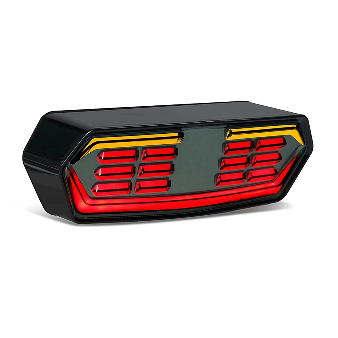 Motorcycle Brake Tail Light with Turn Signal Lights for Grom MSX125 CB650F CB650R CBR650F CTX700N, Smoked
Motorcycle Brake Tail Light with Turn Signal Lights for Grom MSX125 CB650F CB650R CBR650F CTX700N, Smoked