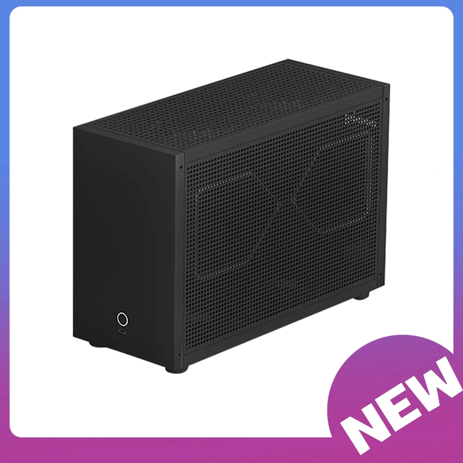 Geeek M5 A4 Mini Itx Side Transparent 240 Water-cooled Small Chassis SFX Power Portable Small Computer Host 140*340*220mm
Geeek M5 A4 Mini Itx Side Transparent 240 Water-cooled Small Chassis SFX Power Portable Small Computer Host 140*340*220mm