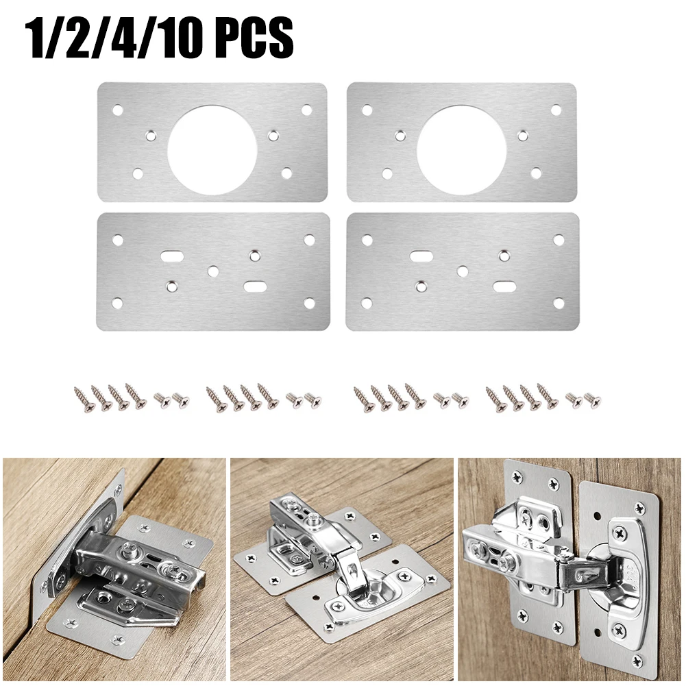 2/4/10/20pcs Hinge Repair Plate Cabinet Hinges Kitchen Cupboard Door Fixing Mounting Plate Furniture Hardware Hinges Repair
2/4/10/20pcs Hinge Repair Plate Cabinet Hinges Kitchen Cupboard Door Fixing Mounting Plate Furniture Hardware Hinges Repair