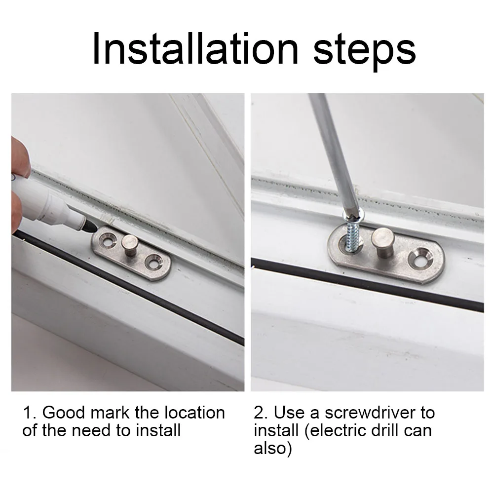 Door Hinges Automatic Limiter With 4pcs Screws 1pc 65-degree Opening Automatic Limiter Casement Left Right Wind
Door Hinges Automatic Limiter With 4pcs Screws 1pc 65-degree Opening Automatic Limiter Casement Left Right Wind