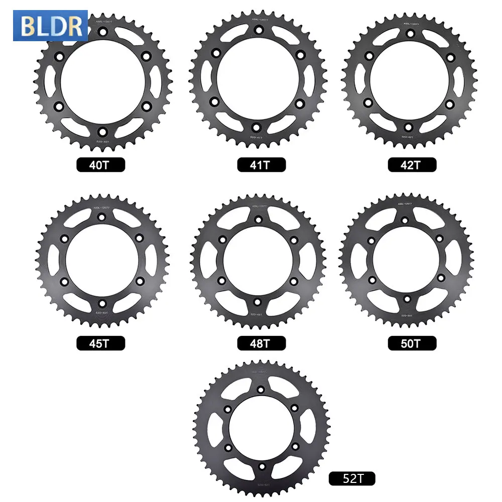 

1pc 520 40T 41T 42T 45T 48T 50T 52T Rear Sprocket Gear Staring Wheel Cam For KTM 640 LC4 Adventurer R 99-07 640 LC4 E Enduro 06