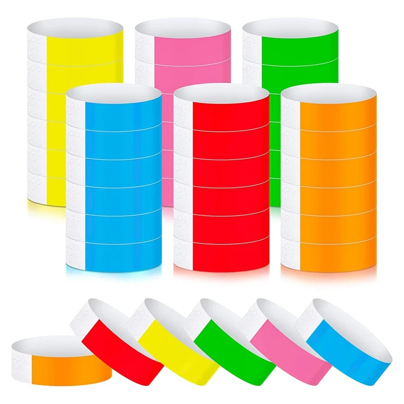 BEAU-600Pcs Waterproof Hand Bands Neon Wrist Bands For Events Concert Wristbands Adhesive Wristbands For Party
BEAU-600Pcs Waterproof Hand Bands Neon Wrist Bands For Events Concert Wristbands Adhesive Wristbands For Party