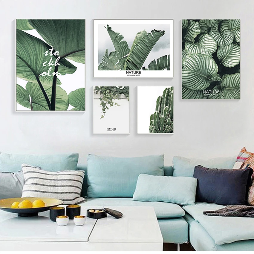 Nordic Poster Multi Combination Canvas Paintings For Living Room Home Decoration Wall Art Pictures No Frame Fresh Green Plant
Nordic Poster Multi Combination Canvas Paintings For Living Room Home Decoration Wall Art Pictures No Frame Fresh Green Plant