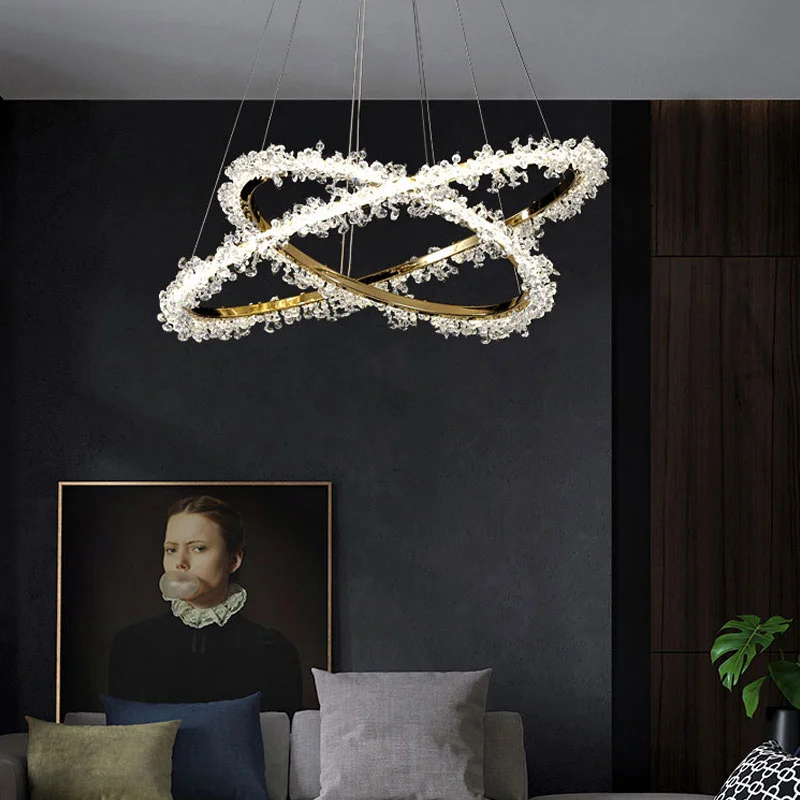 

Освещение для гостиной будет потолочный кухонный подвесной светильник из искусственного кристалла светодиодная подвесная люстра для спальни подвесная лампа