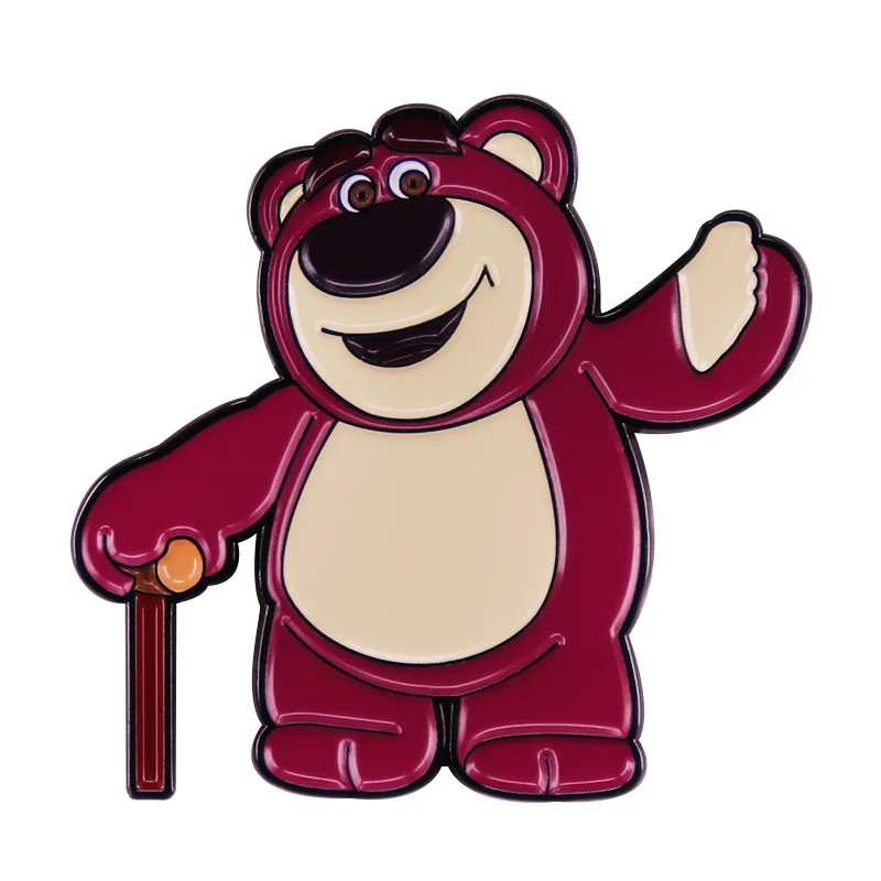 Disney Strawberry Bear Brooch Cartoon Toy Story Metal Badge Cute Bag Accessories Children's Clothing Decorations Jewelry
Disney Strawberry Bear Brooch Cartoon Toy Story Metal Badge Cute Bag Accessories Children's Clothing Decorations Jewelry