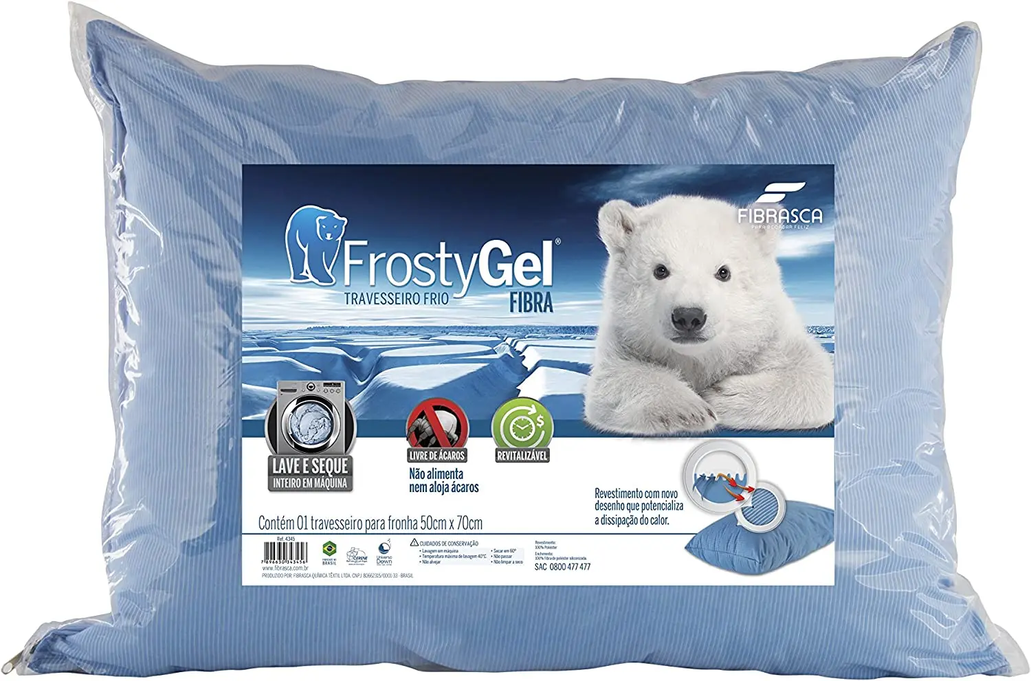 Pillow Frostygel, Fiber Filling, 50x70 cm, Blue, Core Pillow Sofa Back Core Pillow Cushion
Pillow Frostygel, Fiber Filling, 50x70 cm, Blue, Core Pillow Sofa Back Core Pillow Cushion