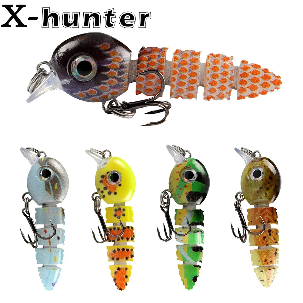 Fishing Lures Bait For Bass Trout Bionic 5 section Fish Baits Animated Segmented Bionic Fishing Lure Sinking Swimbaits Hard Bait
Fishing Lures Bait For Bass Trout Bionic 5 section Fish Baits Animated Segmented Bionic Fishing Lure Sinking Swimbaits Hard Bait