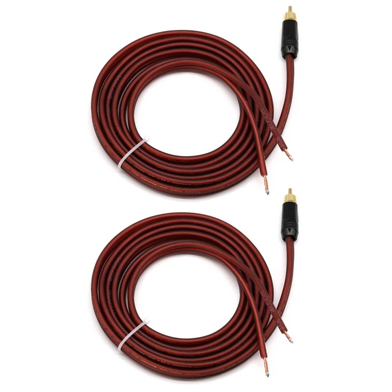 2X RCA кабель для колонок, кабель с неизолированным проводом, провод для динамика в разъем RCA, Замена переходника RCA на неизолированный провод, ...
2X RCA кабель для колонок, кабель с неизолированным проводом, провод для динамика в разъем RCA, Замена переходника RCA на неизолированный провод, ...