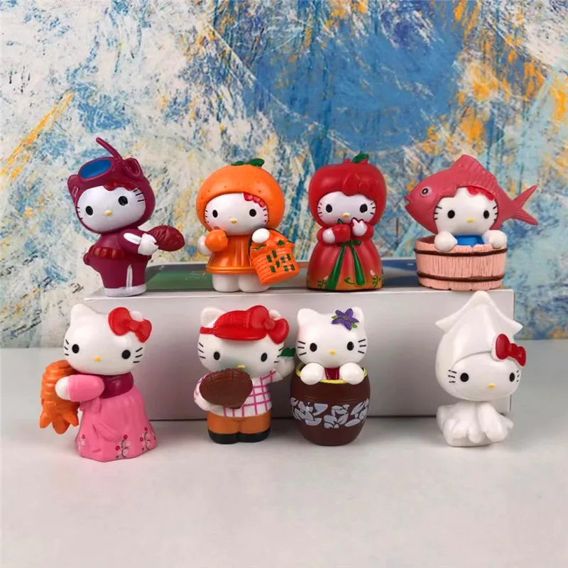 Cartoon Anime Figure Cute Kawai KT Cat Car Ornaments Funny Action Figures Model Dolls Children's Toy Gifts
Cartoon Anime Figure Cute Kawai KT Cat Car Ornaments Funny Action Figures Model Dolls Children's Toy Gifts