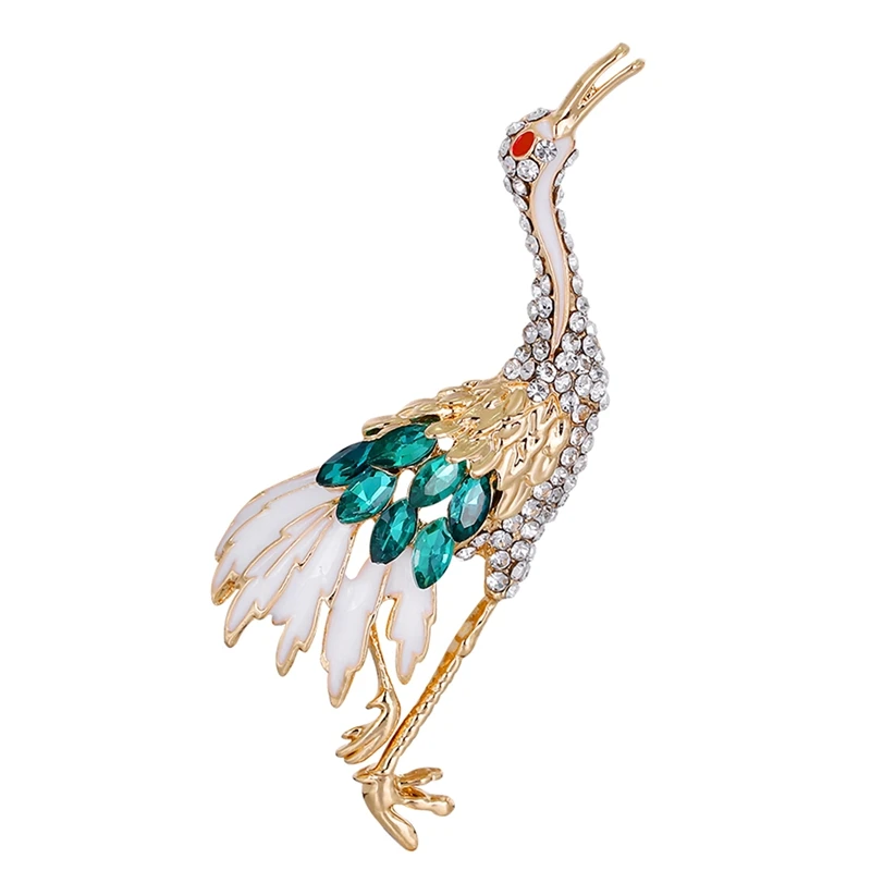 Rhinestone Cranes Corsage Brooch Animal Brooches For Women Fashion Accessories Party Office Casual Brooch Pins Gifts
Rhinestone Cranes Corsage Brooch Animal Brooches For Women Fashion Accessories Party Office Casual Brooch Pins Gifts