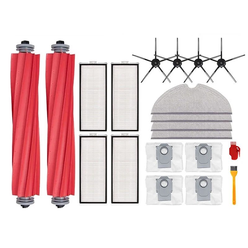 For Xiaomi Roborock Q7 Max,Q7 Max+,T8 Hepa Filter Robot Vacuum Cleaner Spare Parts Main Side Brush Mop Cloth Dust Bag
For Xiaomi Roborock Q7 Max,Q7 Max+,T8 Hepa Filter Robot Vacuum Cleaner Spare Parts Main Side Brush Mop Cloth Dust Bag