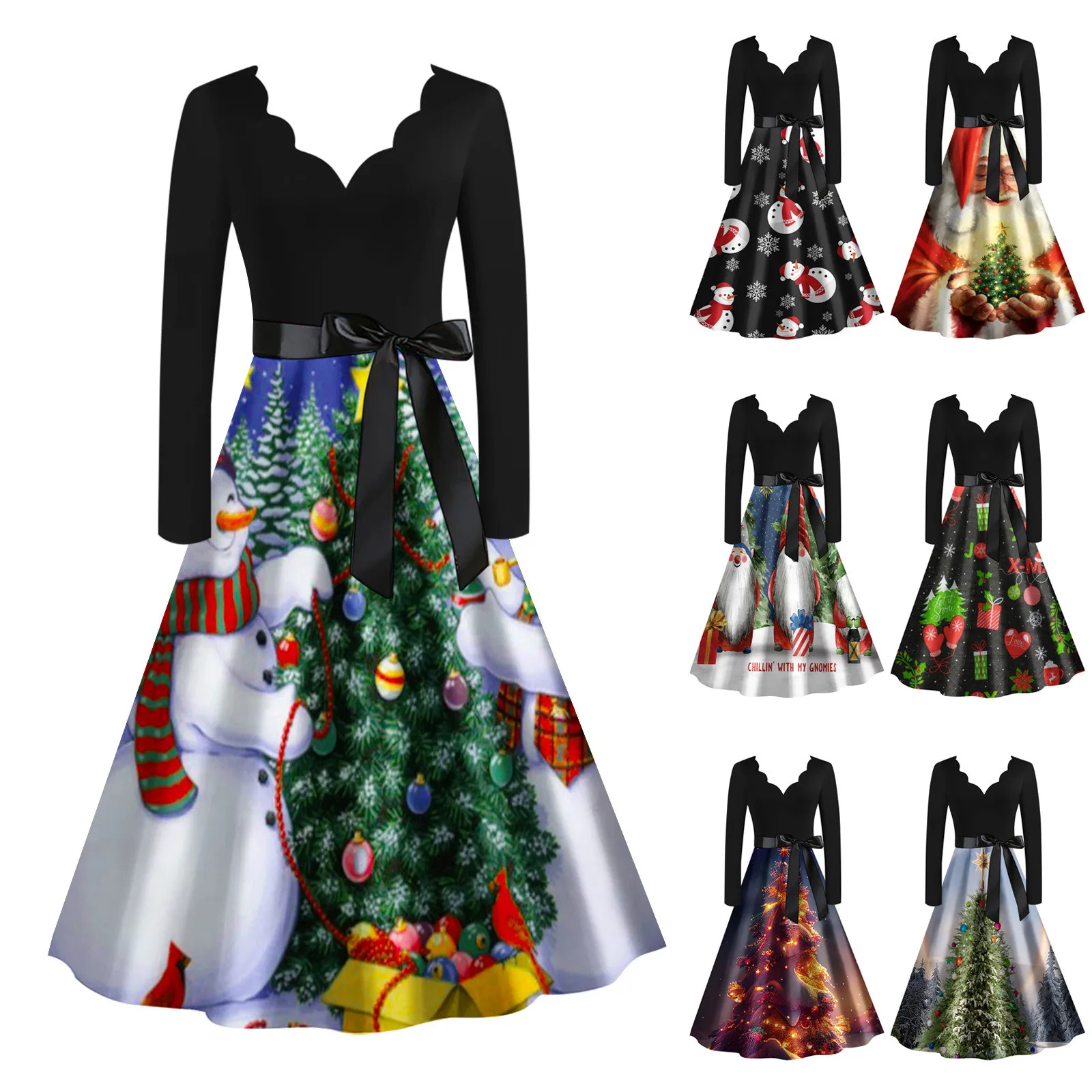 Dress For Women Fashion Vintage Long Sleeve O Neck Christmas Housewife Evening Party Prom Party Beach Dress Midi Tee Shirt Dress
Dress For Women Fashion Vintage Long Sleeve O Neck Christmas Housewife Evening Party Prom Party Beach Dress Midi Tee Shirt Dress