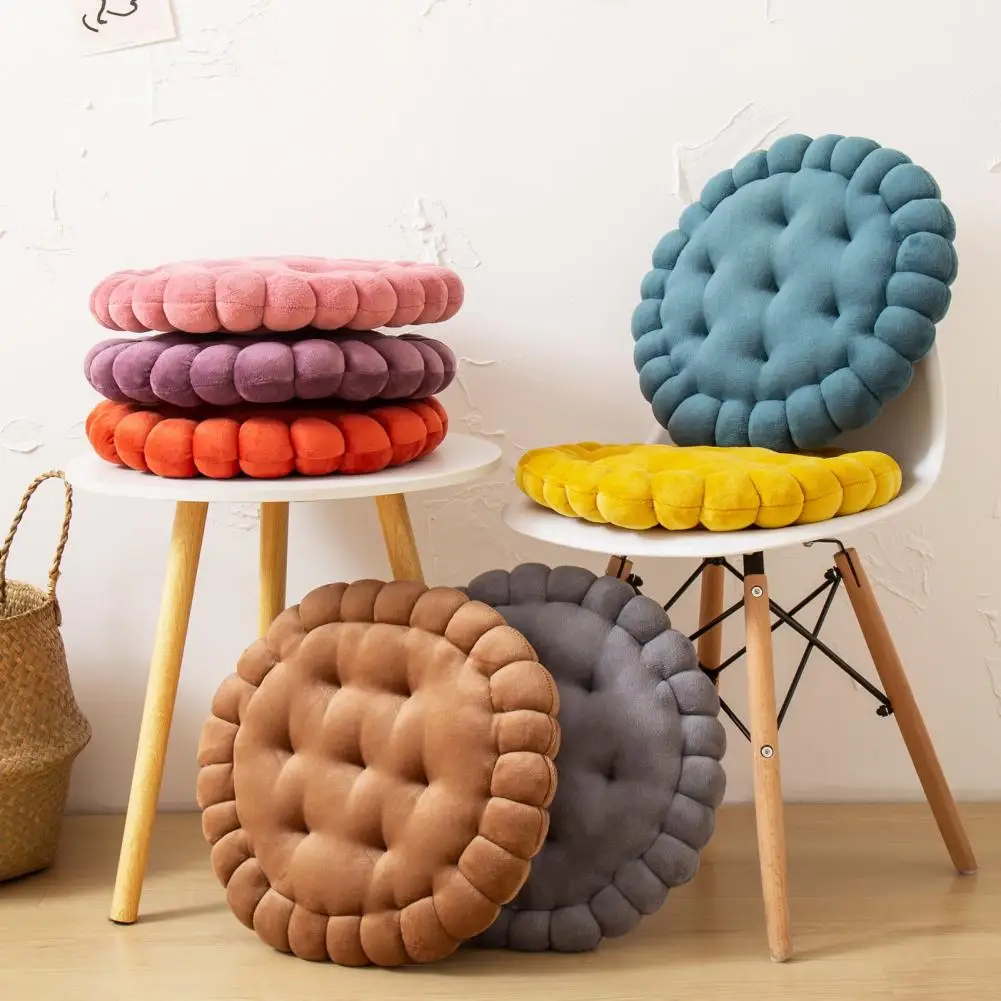 Seat Cushion Thickened High Elasticity Comfortable Soft Round Adorable Cookies Shape Chair Mat Pad For Sofa
Seat Cushion Thickened High Elasticity Comfortable Soft Round Adorable Cookies Shape Chair Mat Pad For Sofa