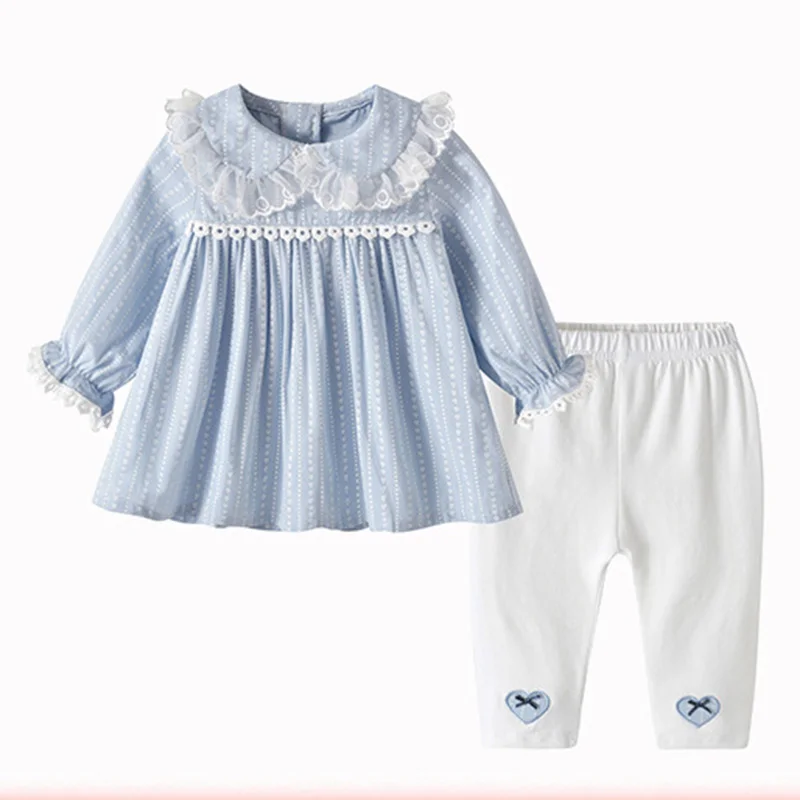 Spring and Autumn Kids Clothing Baby Girl Sets Infant Lace Love Printing Tops Trousers Suit Outing Children's Fall Clothes
Spring and Autumn Kids Clothing Baby Girl Sets Infant Lace Love Printing Tops Trousers Suit Outing Children's Fall Clothes
