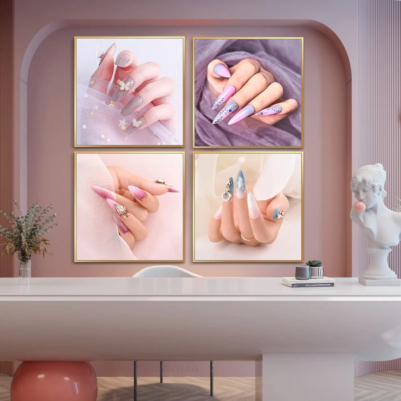 Fashion Beauty Nail Manicure Polish Spa Salon Posters Pictures Canvas Wall Art Home Decor Paintings for Living Room Decorations
Fashion Beauty Nail Manicure Polish Spa Salon Posters Pictures Canvas Wall Art Home Decor Paintings for Living Room Decorations