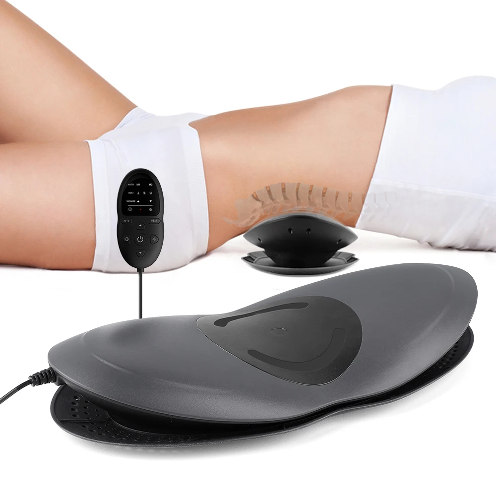 Men Women Heating Stretcher Lower Back Massager, Waist Back Pain Relief Electric Lumbar Traction Device-
Men Women Heating Stretcher Lower Back Massager, Waist Back Pain Relief Electric Lumbar Traction Device-