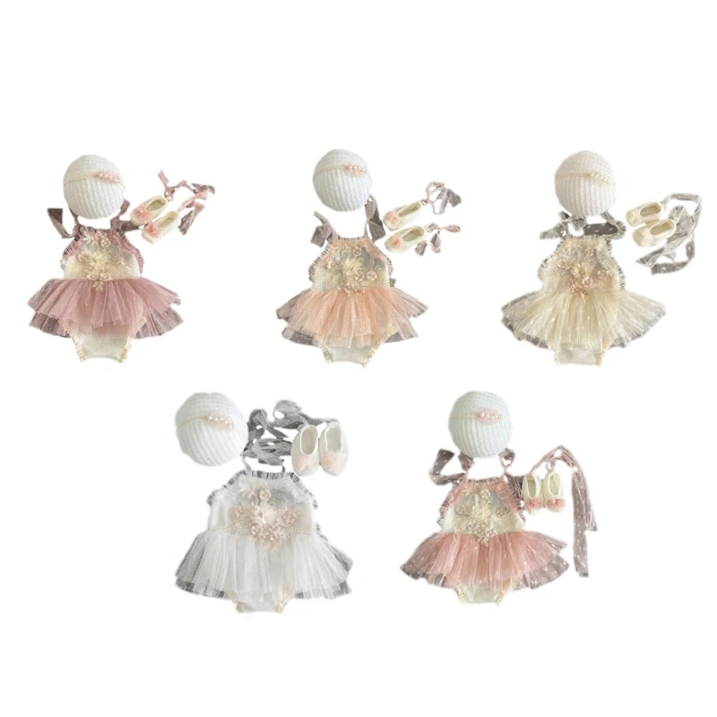 Newborn Photo Props Headband & Tulle Tutu Dress Baby Photo Shooting Set Infant Headdress Romper Shoes for Boys Girls
Newborn Photo Props Headband & Tulle Tutu Dress Baby Photo Shooting Set Infant Headdress Romper Shoes for Boys Girls