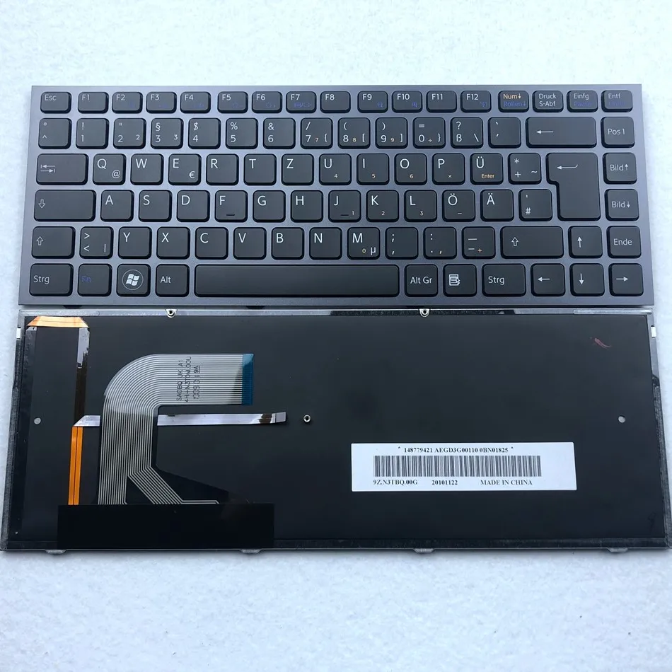Немецкая клавиатура для ноутбука с подсветкой для SONY VAIO VPC-Y11 Y115 Y118 Y119 VPC-Y21 Y218 Y219 Y21AFJ VPC-Y22 Series GR Qwertz
Немецкая клавиатура для ноутбука с подсветкой для SONY VAIO VPC-Y11 Y115 Y118 Y119 VPC-Y21 Y218 Y219 Y21AFJ VPC-Y22 Series GR Qwertz