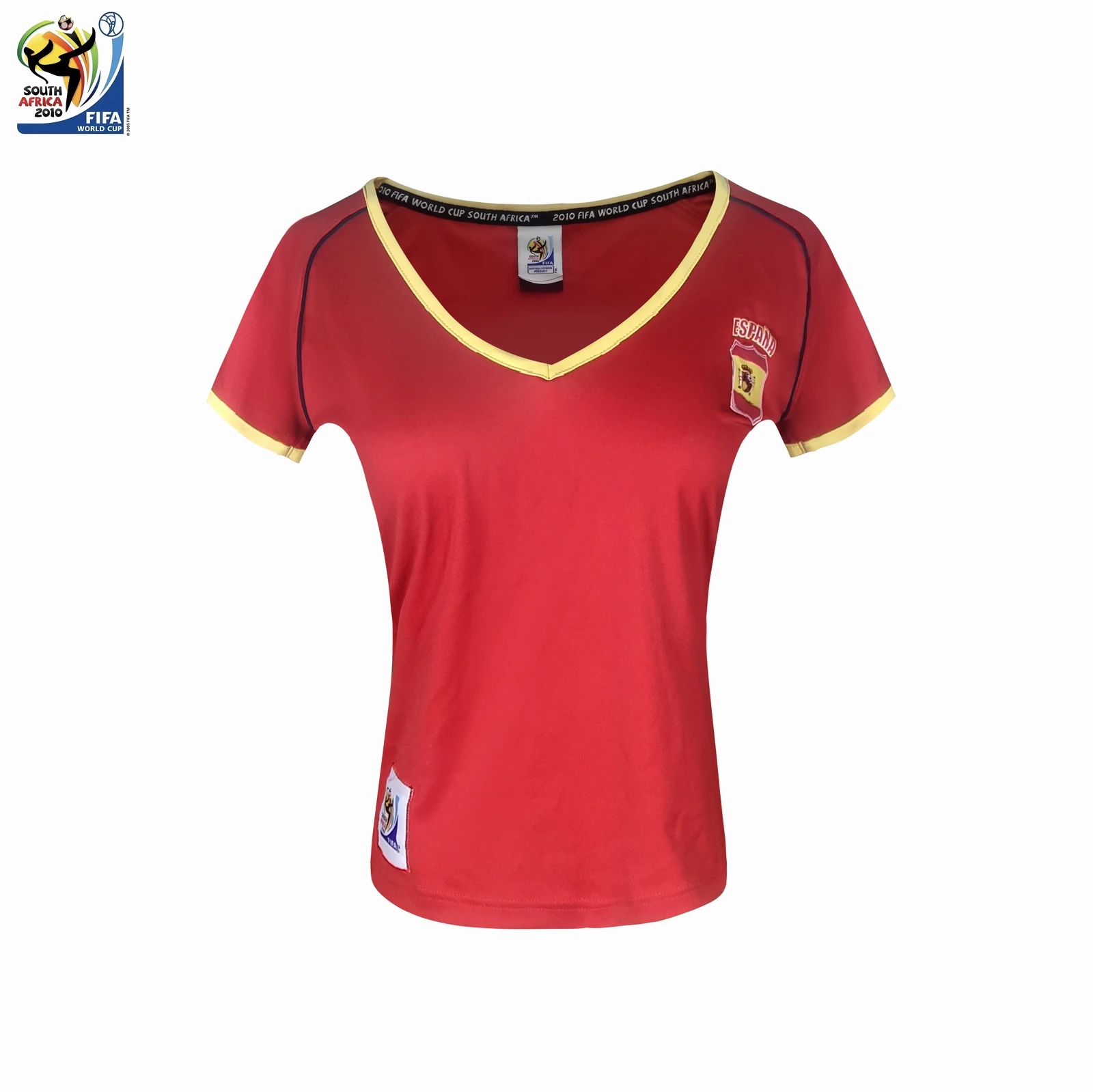 Official Spanish women's team South Africa World Cup Soccer Jersey commemorative T-shirt, fan shirt, quick dry, imported
Official Spanish women's team South Africa World Cup Soccer Jersey commemorative T-shirt, fan shirt, quick dry, imported