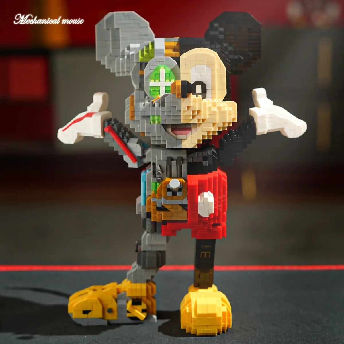 Creative Mechanical Mickey Mouse Micro Building Blocks Happy Disney Diamond Assembled Mini Brick Figure Toys For Birthday Gift
Creative Mechanical Mickey Mouse Micro Building Blocks Happy Disney Diamond Assembled Mini Brick Figure Toys For Birthday Gift