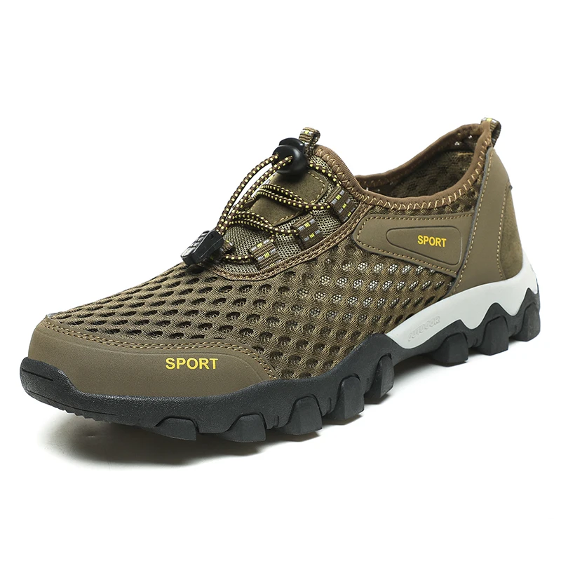 Men's Summer Hiking Shoes Outdoor Breathable Mesh Trekking Shoes Man Lightweight Walking Climbing Sneakers Men Large Size 46
Men's Summer Hiking Shoes Outdoor Breathable Mesh Trekking Shoes Man Lightweight Walking Climbing Sneakers Men Large Size 46