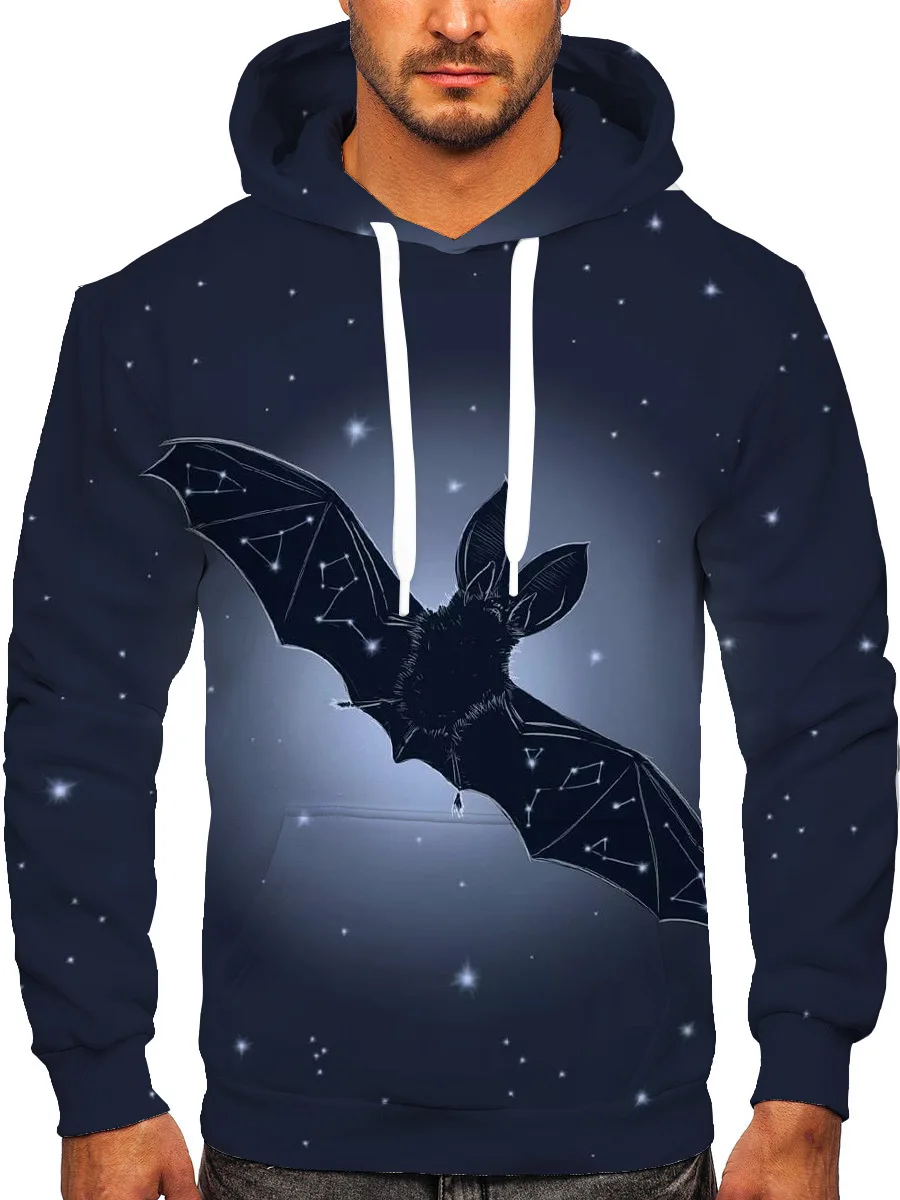 New Fashion Men's Bat Print Abominable Putridity Hoodies Hooded Sweatshirts Harajuku Hoodie Sweatshirts Clothing Demon Slayer
New Fashion Men's Bat Print Abominable Putridity Hoodies Hooded Sweatshirts Harajuku Hoodie Sweatshirts Clothing Demon Slayer