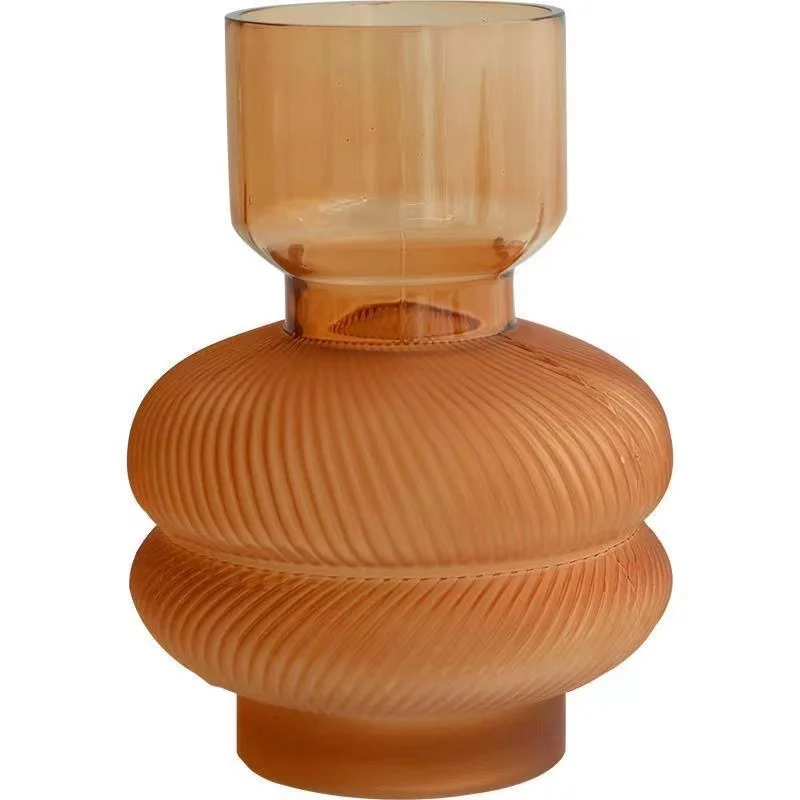 Роскошная стеклянная ваза в стиле Моранди, креативная утолщенная ваза для гостиной, Настольная декоративная ваза в стиле ретро 
Роскошная стеклянная ваза в стиле Моранди, креативная утолщенная ваза для гостиной, Настольная декоративная ваза в стиле ретро